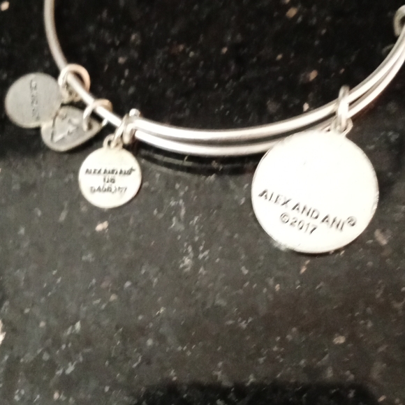 Alex And Ani Initial A Charm Bangle ๐๐งค๐๐งค๐๐งค - Picture 5 of 8